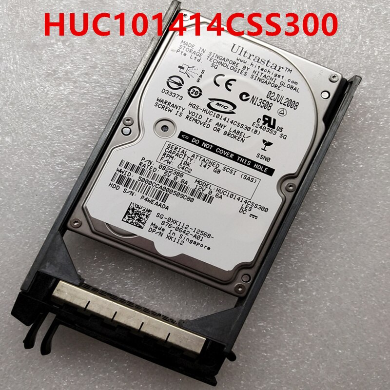  ο  HDD Hitachi 146GB 2.5  16MB SAS 10000RPM XK112   ϵ ̺ 0XK112 HUC101414CSS300